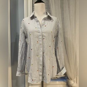 Rails Taylor Embroidered Citrus Shirt